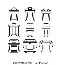 Icono de bandeja o logotipo símbolo de signo aislado ilustración vectorial - Colección de iconos vectoriales de estilo negro de alta calidad
