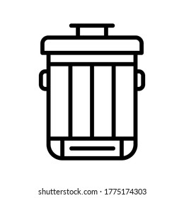 Icono de bandeja o logotipo símbolo de signo aislado ilustración vectorial - iconos vectoriales de estilo negro de alta calidad
