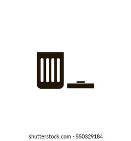 bin icon. sign design