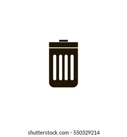 bin icon. sign design