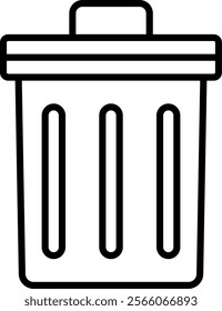 Bin Icon Symbol Art Sign