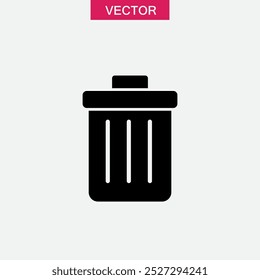 Bin icon, Trash sign, Bin, bucket trendy style illustration for web and app..eps