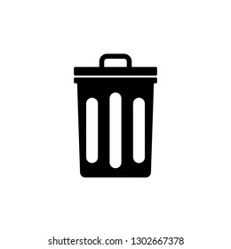 Bin icon. Trash . Trash symbol . Delete, sign design