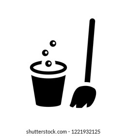Bin icon. Trendy Bin logo concept on white background from cleaning collection. Suitable for use on web apps, mobile apps and print media.
