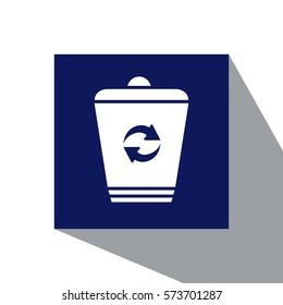 bin icon vector illustration
