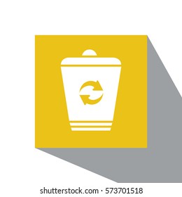 bin icon vector illustration