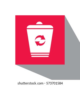bin icon vector illustration