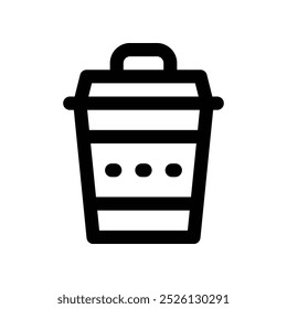 Icono de la línea del Vector para su Sitio web, móvil, presentación, y diseño del logotipo.