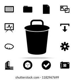 bin icon. web icons universal set for web and mobile