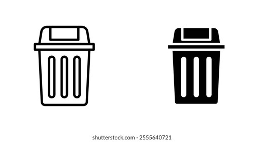 Bin icons for app and websites.