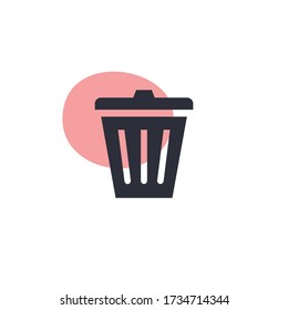 Bin - Modern Icon (Pictogram)