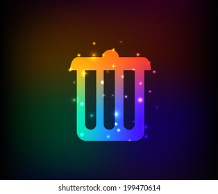 Bin symbol,Rainbow vector