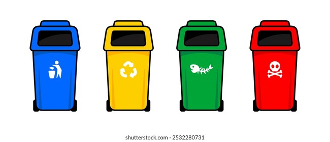 bin, trash can icon, trashcan, garbage waste icon