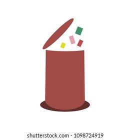 A bin vector art