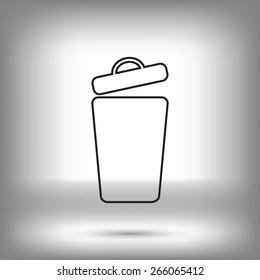 bin vector icon