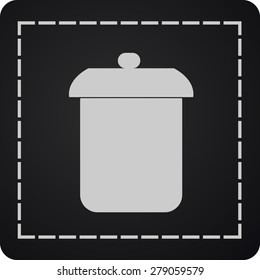 bin vector icon