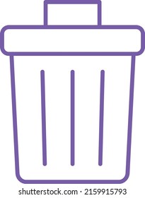 Bin ein Vektorsymbol. Kann für Druck-, Mobil- und Web-Anwendungen verwendet werden.