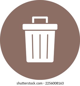 Bin vector icon. Can be used for printing, mobile and web applications.