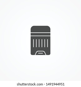 Bin vector icon sign symbol