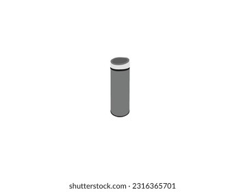 Bin Vector Illustration Isolated on White Stock Vector - Illustration. bin  vector EPS illustrations and images.