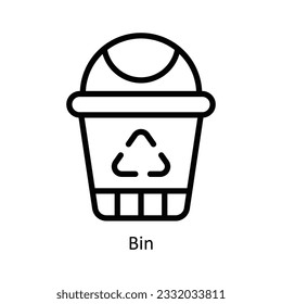 Bin Vektor   Skizze Design Illustration. Küche und Home-Symbol auf weißem Hintergrund EPS10-Datei