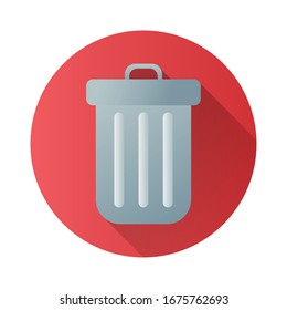 diseño vectorial del estilo de bloque basura