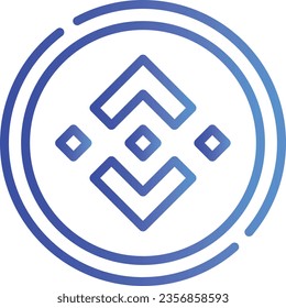 Binance Coin (BNB). Cryptocurrency Coin Icon.