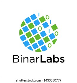 Binar Labs logo stock design