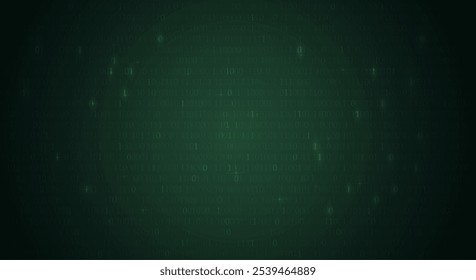 Binary abstract background for illustration data in internet.