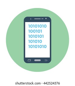 Binary Analysis Vector Icon