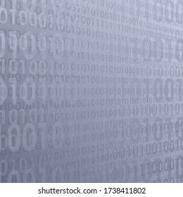 binary background with numbers 1 and 0
