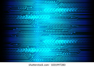 binary circuit board future technology, blue cyber security concept background, abstract hi speed digital internet.motion move blur. pixel vector