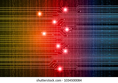 binary circuit board future technology, blue cyber security concept background, abstract hi speed digital internet.motion move blur. pixel vector