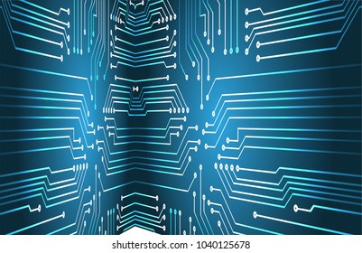 binary circuit board future technology, blue cyber security concept background, abstract hi speed digital internet.motion move blur. pixel vector
