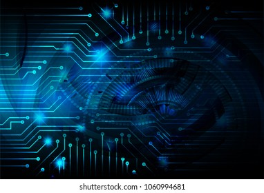 binary circuit board future technology, blue cyber security concept background, abstract hi speed digital internet.motion move blur. pixel vector