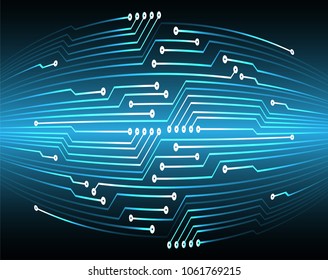 binary circuit board future technology, blue cyber security concept background, abstract hi speed digital internet.motion move blur. pixel vector