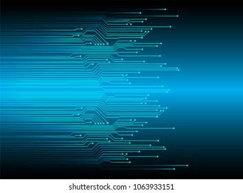 binary circuit board future technology, blue cyber security concept background, abstract hi speed digital internet.motion move blur. pixel vector