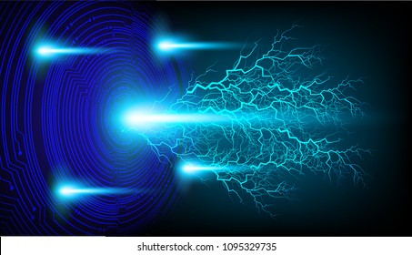 binary circuit board future technology, blue cyber security concept background, abstract hi speed digital internet.motion move blur. bolt vector