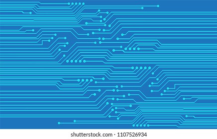 binary circuit board future technology, blue cyber security concept background, abstract hi speed digital internet.motion move blur. pixel vector
