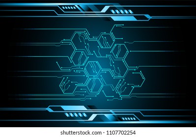 binary circuit board future technology, blue cyber security concept background, abstract hi speed digital internet.motion move blur. pixel vector