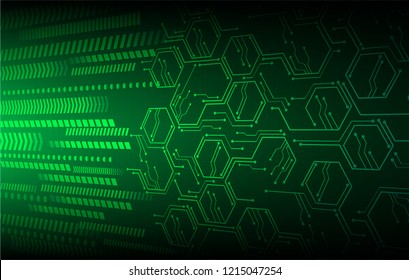 binary circuit board future technology, green cyber security concept background, abstract hi speed digital internet.motion move blur. pixel vector