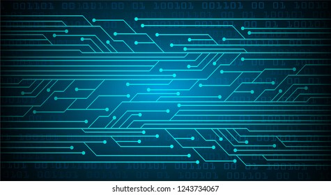 binary circuit board future technology, blue cyber security concept background, abstract hi speed digital internet.motion move blur. pixel vector