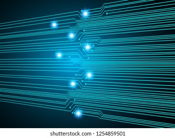binary circuit board future technology, blue cyber security concept background, abstract hi speed digital internet.motion move blur. pixel vector