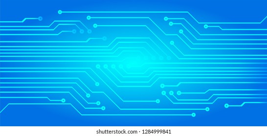 binary circuit board future technology, blue cyber security concept background, abstract hi speed digital internet.motion move blur. pixel vector