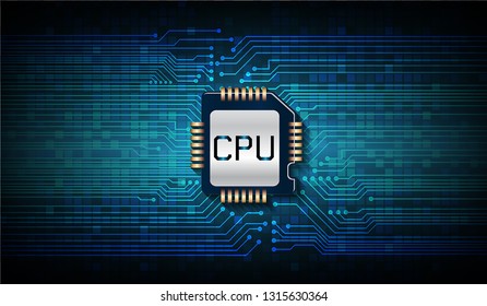 binary circuit board future technology, blue CPU cyber security concept background, abstract hi speed digital internet.motion move blur. pixel