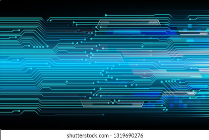 binary circuit board future technology, blue cyber security concept background, abstract hi speed digital internet.motion move blur. pixel