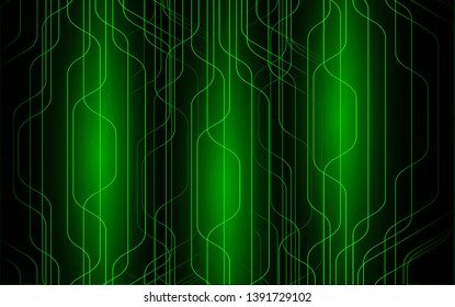binary circuit board future technology, green cyber security concept background, abstract hi speed digital internet.motion move blur. pixel vector