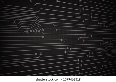 binary circuit board future technology, black cyber security concept background, abstract hi speed digital internet.motion move blur. eye pixel vector