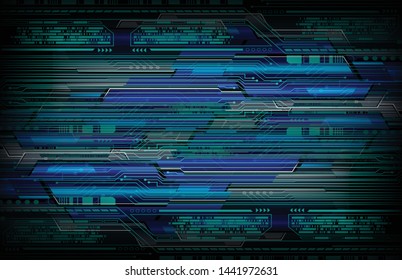 binary circuit board future technology, blue cyber security concept background, abstract hi speed digital internet.motion move blur. pixel 