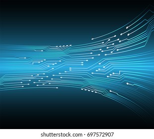 binary circuit board future technology, blue cyber security concept background, abstract hi speed digital internet.motion move blur. pixel.